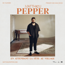 Premier one-man-show de Matthieu Pepper