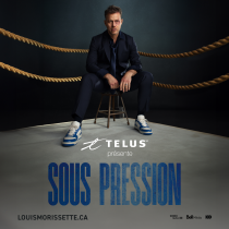 Louis Morissette : 100 000 billets vendus